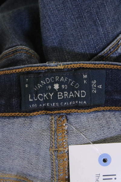 Lucky Brand Womens Denim Dark Wash Skinny Jeans Navy Size 25