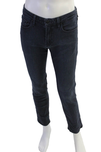 Paige Black Label Womens Dark Wash Lennox Jeans Blue Cotton Size 30