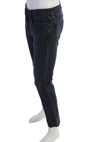 Paige Black Label Womens Dark Wash Lennox Jeans Blue Cotton Size 30