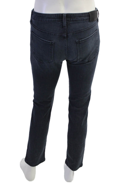 Paige Black Label Womens Dark Wash Lennox Jeans Blue Cotton Size 30