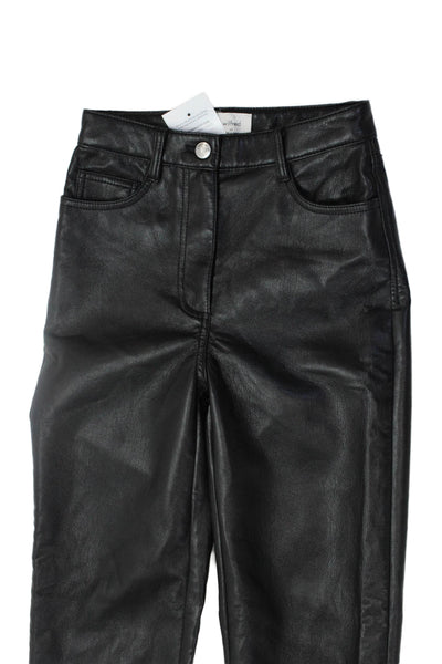 Wilfred Womens Straight Pants Black Size 00