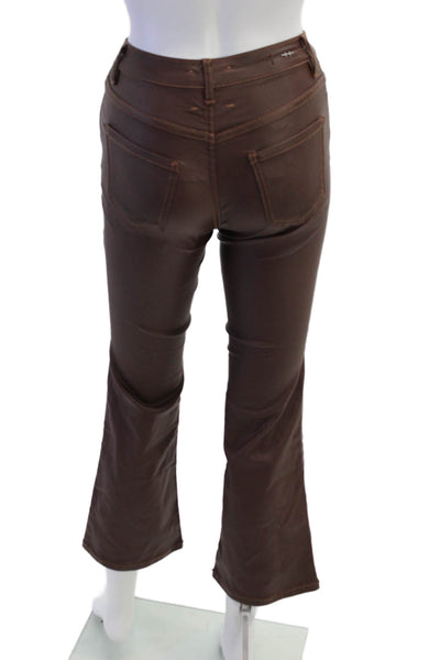 Habitual Girls Childrens Girls Flare Leg Jeans Espresso Brown Size 12