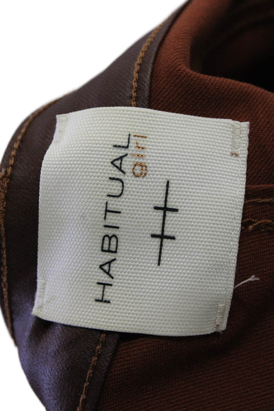 Habitual Girls Childrens Girls Flare Leg Jeans Espresso Brown Size 12