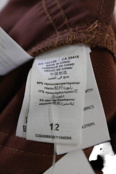 Habitual Girls Childrens Girls Flare Leg Jeans Espresso Brown Size 12