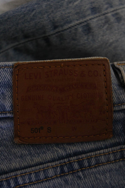 Levis Womens Cotton Medium Wash Mid-Rise Skinny Jeans Blue Size 23