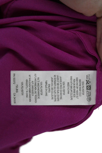French Connection Womens Button-Down Top Pink Size XS