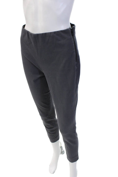 Everlane Womens Straight Leg Pleated Lined Pants Gray Size S