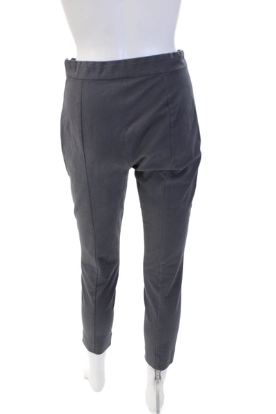 Everlane Womens Straight Leg Pleated Lined Pants Gray Size S