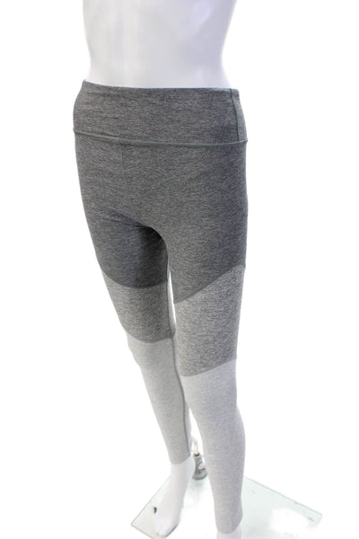 Outdoor Voices Womens Heathered Mid-Rise Activewear Leggings Gray Size XS