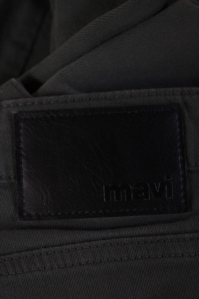 Mavi Jeans Mens Denim Five Pocket Skinny Jeans Green Size S