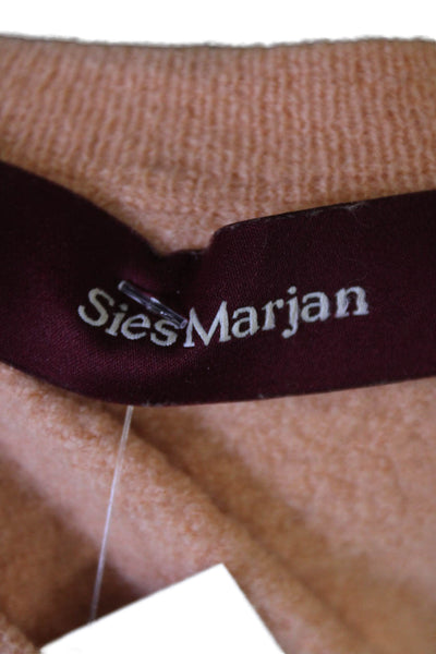 Sies Marjan Womens Pullover Sweater Orange Size S