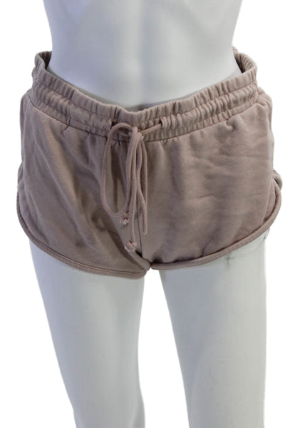 Pistola Womens Mid Rise Drawstring Waist Shorts Pink Size Extra Small