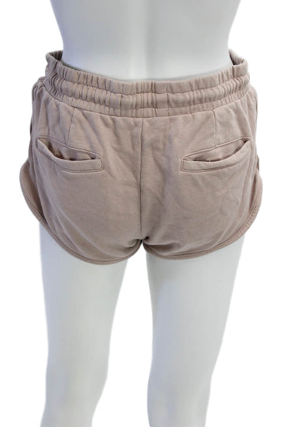 Pistola Womens Mid Rise Drawstring Waist Shorts Pink Size Extra Small