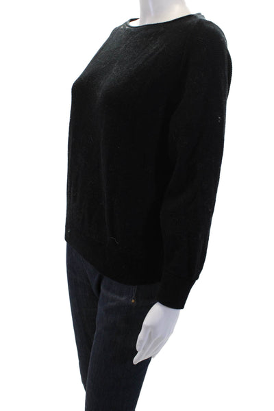 Vince Womens Pullover Sweater Black Size S