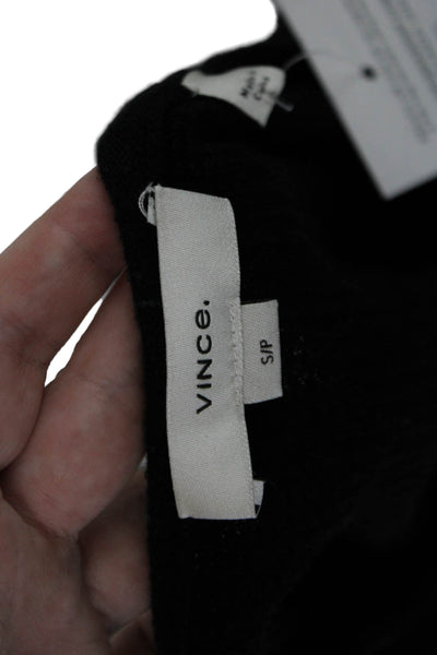 Vince Womens Pullover Sweater Black Size S