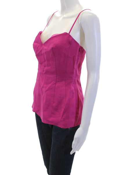 Theory Womens Sleeveless Tank Top Pink Size 2