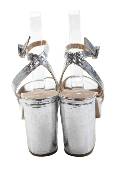 Chinese Laundry Womens High Heels Silver Size 7.5