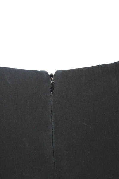 Rag & Bone Womens Zip Stripe Slim Leg Lined Pants Black Size 0