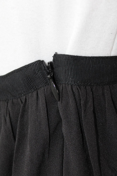 French Connection Womens Clandre Lace Mix Skirt Black Size 12