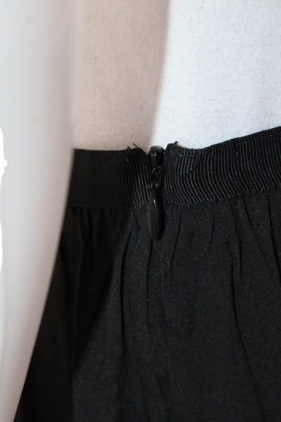 French Connection Womens Clandre Lace Mix Skirt Black Size 10