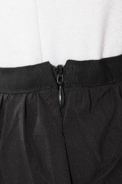 French Connection Womens Clandre Lace Mix Skirt Black Size 2