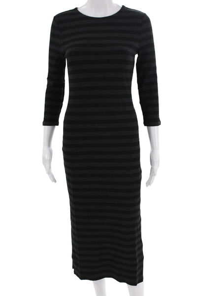 French Connection Womens Knit Dress Gray Size 2