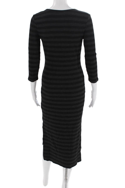 French Connection Womens Knit Dress Gray Size 2