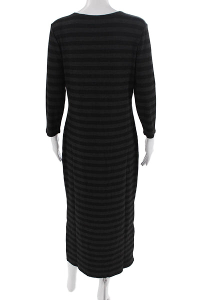 French Connection Womens Knit Dress Gray Size 8