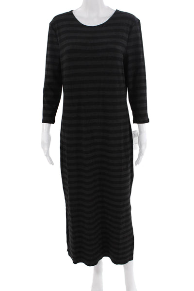 French Connection Womens Knit Dress Gray Size 10