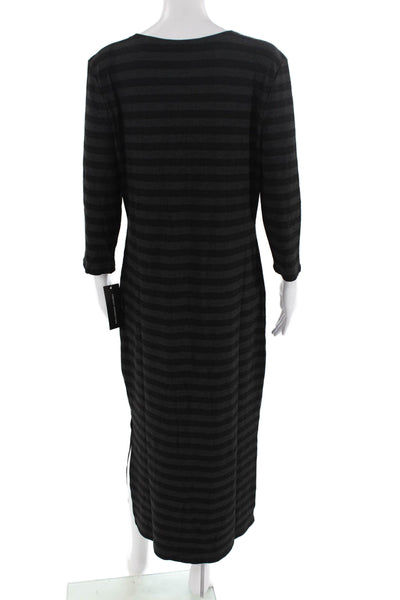 French Connection Womens Knit Dress Gray Size 10
