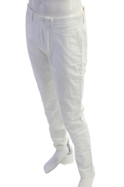 J Crew Stretch Mens Cotton 484 Slim Straight Leg Dress Pants Light Green Size 34