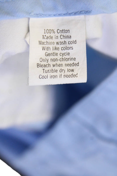 Vineyard Vines Men's Button Closure Flat Front Chino Shorts Blue Size 32