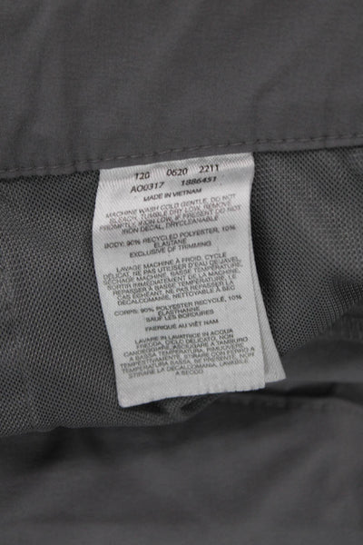 Columbia Sportswear Womens Zippered Pocket Belted Waist Pants Gray Size 40