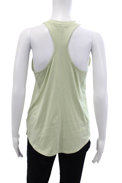 Nike Womens Sleeveless Racerback Athletic Tank Top Green Size M