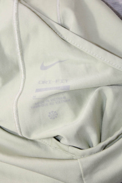 Nike Womens Sleeveless Racerback Athletic Tank Top Green Size M