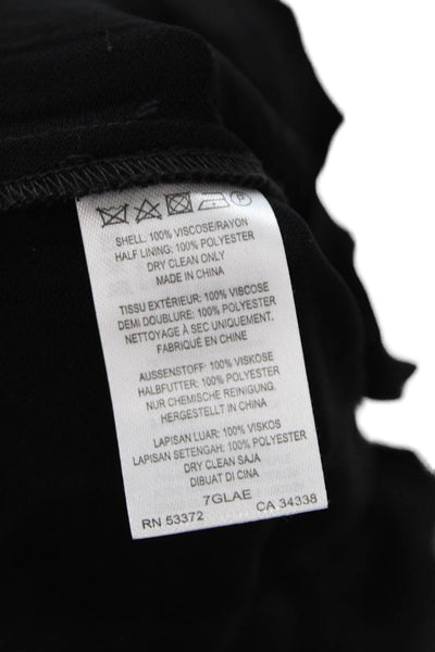 French Connection Womens Tied Jumpsuit Black Size 10