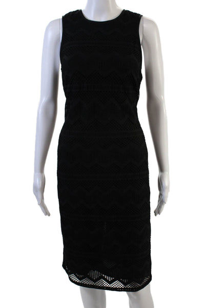 W by Worth Womens Shift Dress Black Size 6