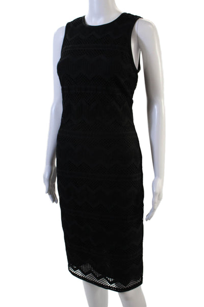 W by Worth Womens Shift Dress Black Size 6