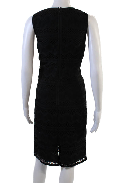 W by Worth Womens Shift Dress Black Size 6