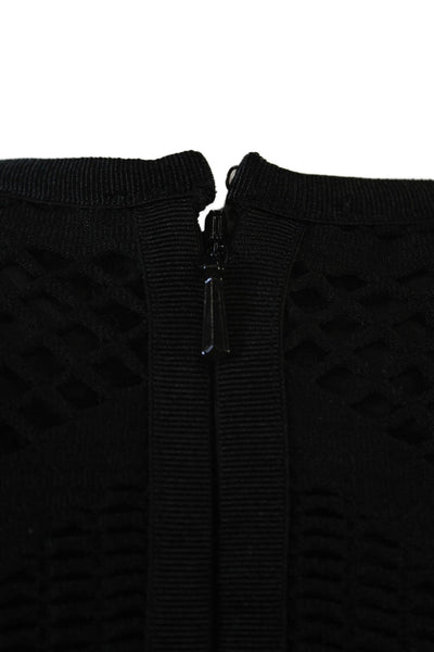 W by Worth Womens Shift Dress Black Size 6