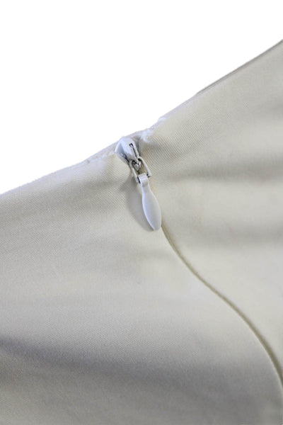 Lafayette 148 New York Womens Tapered Pants White Size 16