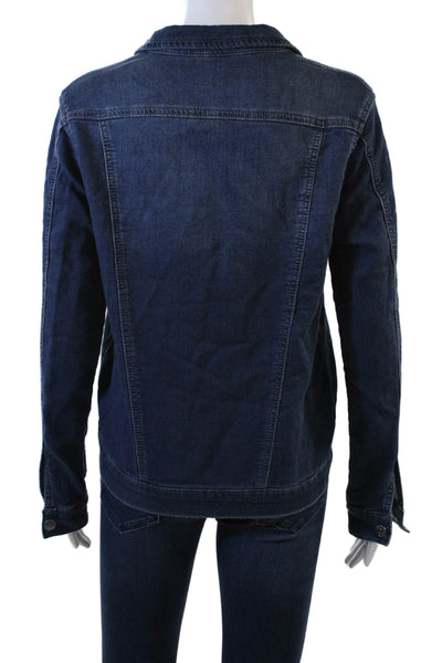 Buffalo David Bitton Womens Jean Jacket Blue Size S