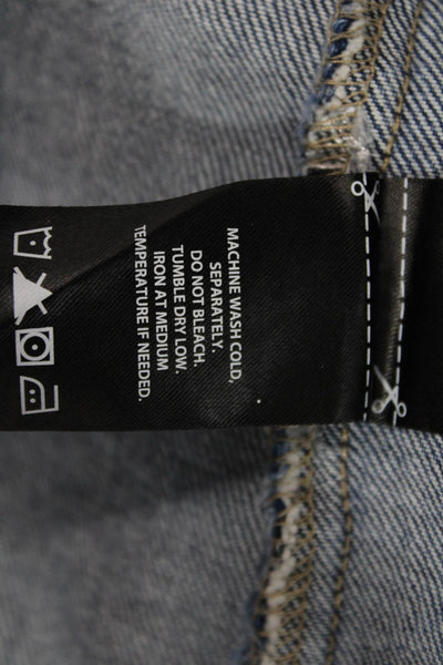 Buffalo David Bitton Womens Button Jean Jacket Blue Size S