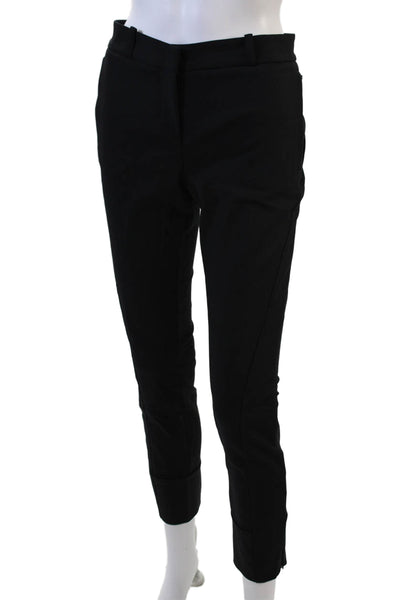 Flavio Castellani Womens Skinny Pants Black Size 44