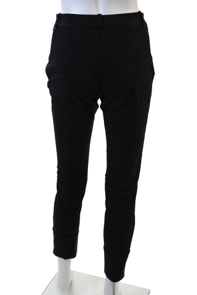 Flavio Castellani Womens Skinny Pants Black Size 44