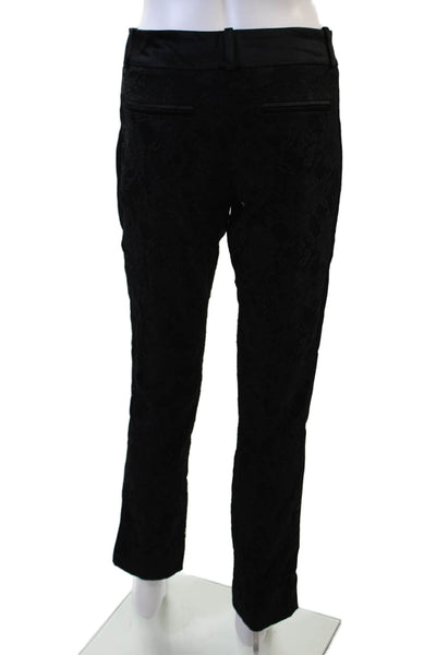 Flavio Castellani Womens Lace Pants Black Size 42