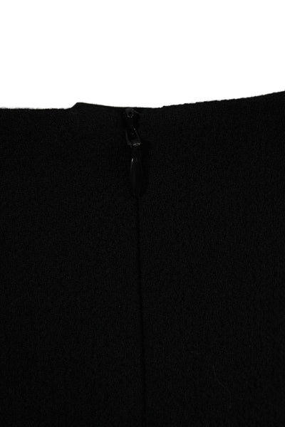 Lafayette 148 New York Womens Straight Skirt Black Size 12