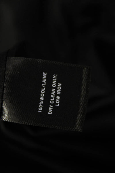 Lafayette 148 New York Womens Straight Skirt Black Size 12
