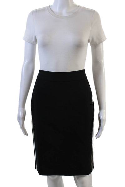 Karen Millen Womens Straight Skirt Black Size 10