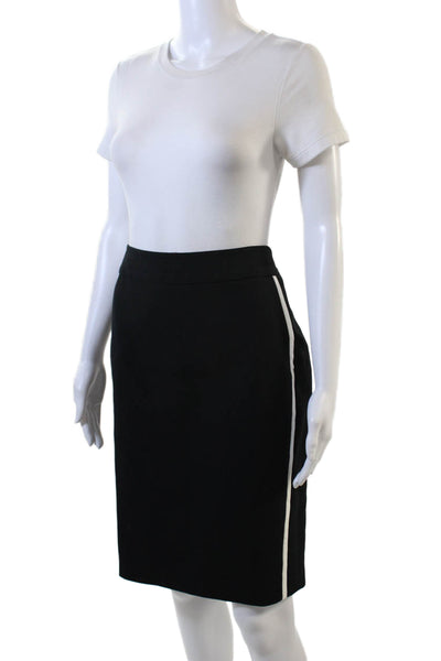 Karen Millen Womens Straight Skirt Black Size 10